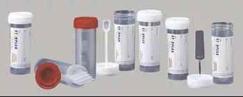Fisher Scientific Pinworm Container Starplex Polypropylene 30 mL (1 oz.) Cap Closure with Pinworm Paddle Patient Information Sterile - M-699297-3506 - Case of 150