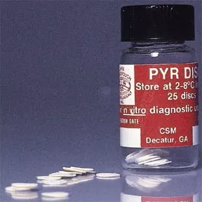 Fisher Scientific Rapid Test Kit Remel™ PYR Microbial Identification Enterococci / Lancefield Group A Streptococci / E. coli Culture Sample 25 Tests - M-417384-3820 - Kit of 25