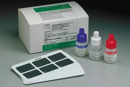 Fisher Scientific Rapid Test Kit Sure-Vue ASO Latex Agglutination Test Anti-Streptolysin O Serum Sample 50 Tests - M-364831-2275 - Pack of 50