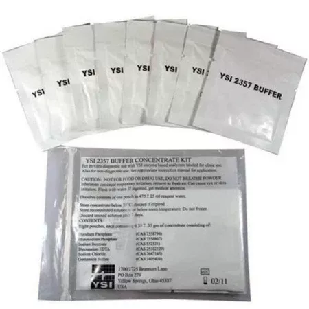 Fisher Scientific Reagent Kit Buffer Buffer Concentrate Kit For YSI 2950, 2300, 1500, 2700, 7100, 2900 Biochemistry Analyzers 4 Liter - M-1007036-2633 - Pack of 1