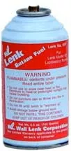 Fisher Scientific Replacement Fuel 155g, Butane Canister, 8.75 Inch Height, 0.5 X 3.5 Inch Flame, 3000 Degrees Butane Laboratory Burner Model 65 - M-579792-4643 - Each