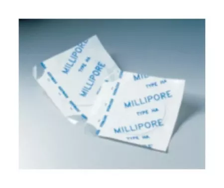 Fisher Scientific S Pak Membrane Filter EMD Millipore 4.7 cm, White, Sterile, 0.7 µm Pore, Grid Surface, Certified to meet standard methods for the examination of Water and wastewater requirements - M-951677-3687 - Pack of 600