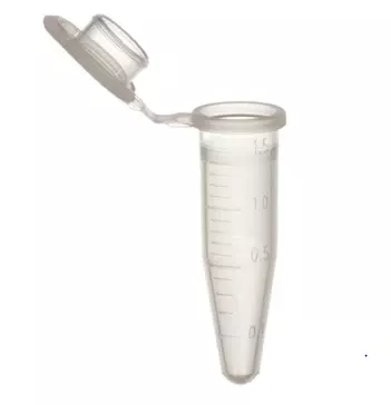 Fisher Scientific Seal-Rite Microcentrifuge Tube Conical Bottom Plain 1.5 mL Without Color Coding Snap Cap Polypropylene Tube - M-973281-3887 - Pack of 500