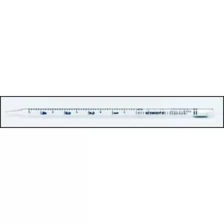 Fisher Scientific Serological Pipette 5 mL 0.1 mL Graduation Increments / 2 mL Negative Graduations Sterile - M-679434-2833 | Case of 200