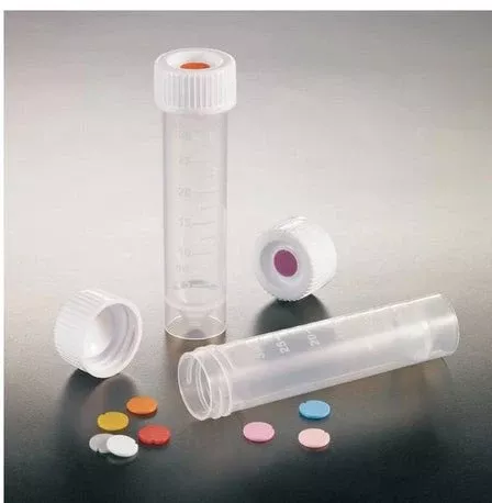 Fisher Scientific Simport™ Scientific Storage and Transport Tube Conical Bottom, Skirted Plain 25.3 X 111 mm 30 mL White Screw Cap Polypropylene Tube - M-1057342-1715 - Case of 500