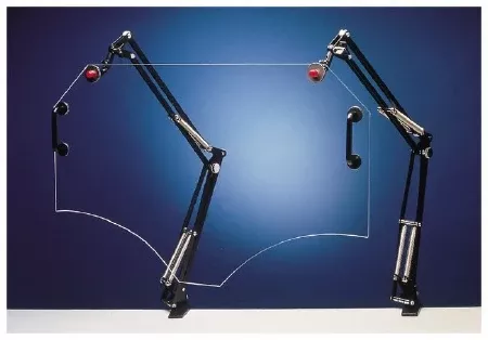 Fisher Scientific Single Splash Shield Bel-Art™ SP Scienceware™ 12 X 15 Inch, 24 Inch Articulating Arm - M-796795-2029 - Each