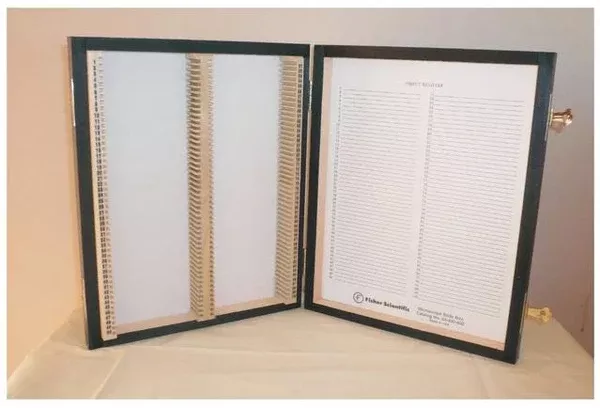 Fisher Scientific Slide Storage Box 100 Slide Paste Board - M-579657-4860 - Box of 1