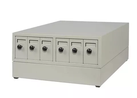 Fisher Scientific Slide Storage Unit Gray Heavy Gauge Steel 5,000 Slide Capacity - M-1112348-1848 - Each