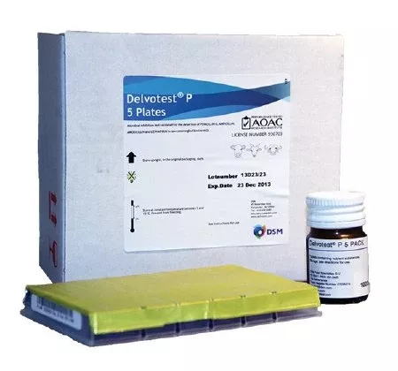 Fisher Scientific Test Kit Delvotest P Diffusion Test Milk Antibiotic Test Milk Sample 25 Tests - M-981161-3874 - Each