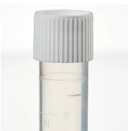Fisher Scientific Thermo Scientific™ Capitol Vial™ Transport Tube Round Bottom, Skirted Plain 15 X 86 mm 10 mL Without Color Coding Screw Cap Polypropylene Tube - M-866827-4480 - Case of 2000