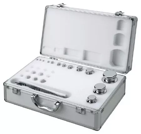 Fisher Scientific Weight Set Mettler Toledo™ OIML Class F2 Classification, 1 mg to 200 Gram Weight, 1 mg to 200 Gram Mass, 7.9 kg/dm3 at 20°C Density, Multiple Packaging Quantity - M-1040613-1688 - Each