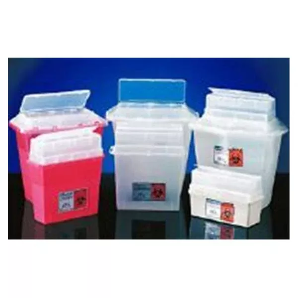 Fisher ScientificContainer Sharps Sharps-A-Gator 5qt High Top Polypropylene Red Ea
