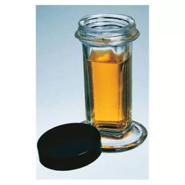 Fisher ScientificCoplin Staining Jar For 10 Slide Glass Screw Cap 60x110mm With Ea
