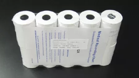 Future Health Concepts Diagnostic Recording Paper Thermal Paper Roll Without Grid - M-721695-4116 | Pack of 10
