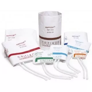 GE Medical Systems Cuff BP Critikon Soft-Cuf 23-33 Adlt Dnclck Cnctr Lng 20/Bx