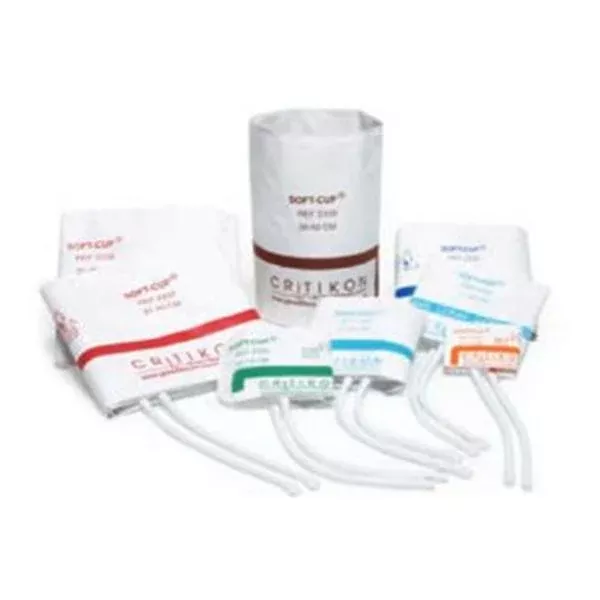 GE Medical Systems Cuff BP Critikon Soft-Cuf 23-33 Adlt Dnclck Cnctr Lng 20/Pk
