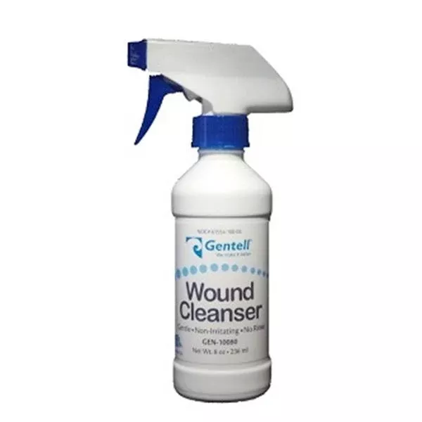 Gentell Cleanser Wound 8oz Not Made With Natural Rubber Latex 6/Ca