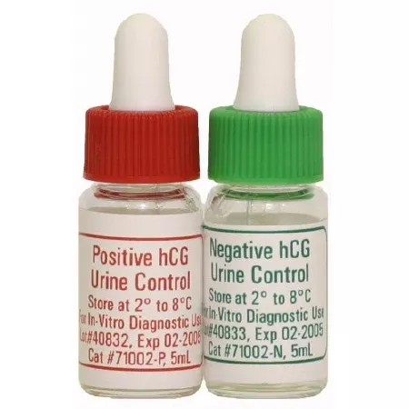 Germaine Laboratories Inc Fertility Test Control Kit Human Chorionic Godadotropin (hCG) Urine Bi-Level 2 X 5 mL - M-1169976-3843 - Box of 1