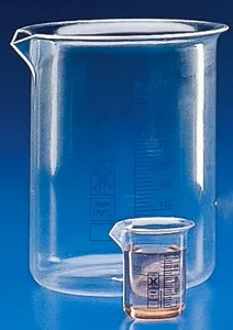 Globe Scientific Beaker Griffin Low-Form PMP 1,000 mL (32 oz.) - M-1010494-4758 - Case of 4