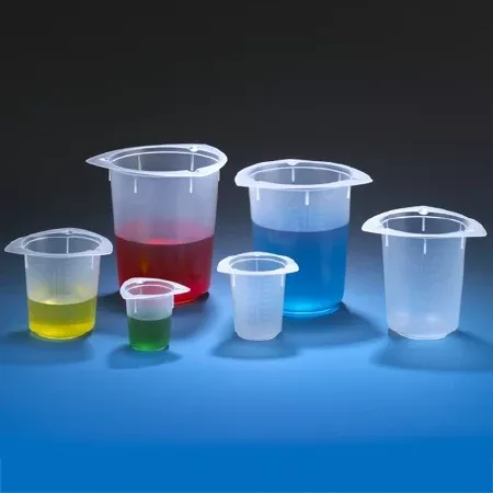 Globe Scientific Beaker Tri-Corner Polypropylene 800 mL - M-860947-4707 - Case of 100