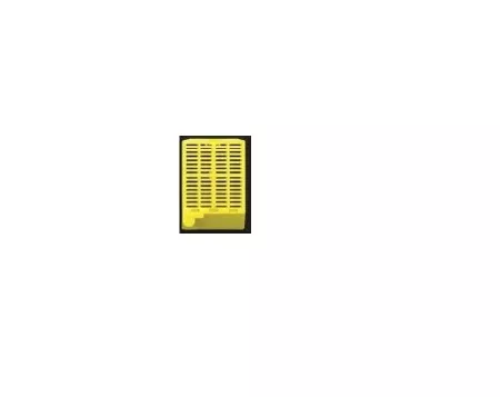 Globe Scientific Biopsy Cassette Acetal Yellow - M-971069-2965 - Case of 1000