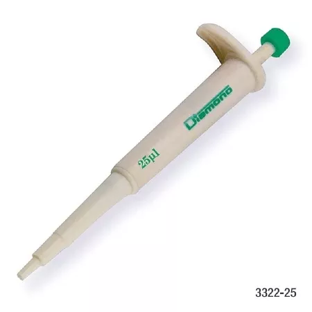 Globe Scientific Diamond Jr. Fixed Volume Mini Pipettor 25 µL - M-764331-4336 - Each