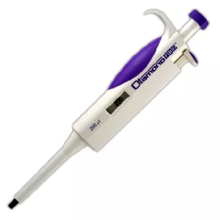 Globe Scientific Diamond PRO Fixed Volume Pipettor 200 µL - M-1135693-2251 | Each