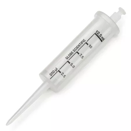 Globe Scientific Dispenser Syringe Tip RV-Pette Pro™ 12.5 mL Sterile - M-1133361-1757 - Bag of 100