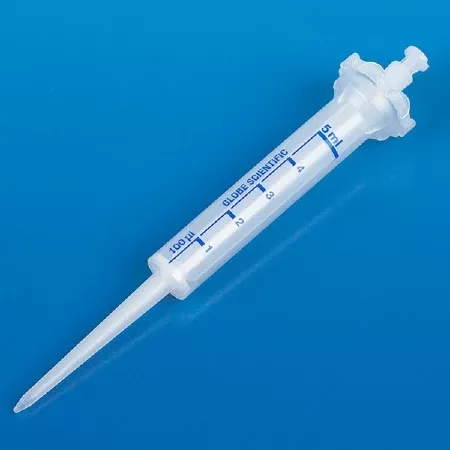 Globe Scientific Dispenser Syringe Tip RV-Pette Pro™ 5 mL NonSterile - M-1095078-3324 - Box of 100