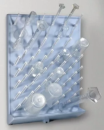 Globe Scientific Drying Rack 4-1/3 X 17-3/4 X 24-4/5 Inch For Draining and Drying All Types of Labware - M-1036739-3087 | Each