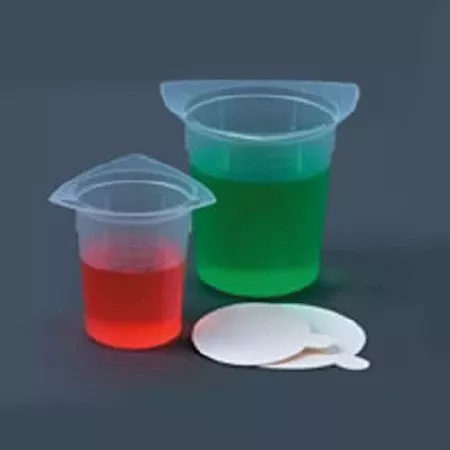 Globe Scientific Graduated Beaker Tri-Corner Polypropylene 400 mL - M-537508-1832 - Case of 100