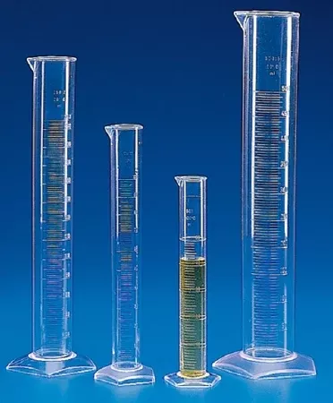 Globe Scientific Graduated Cylinder Pentagonal Base PMP 50 mL - M-926944-452 - Each