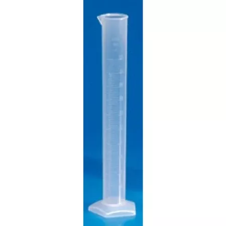 Globe Scientific Graduated Cylinder Pentagonal Base Polypropylene 50 mL - M-1030865-3457 - Case of 30
