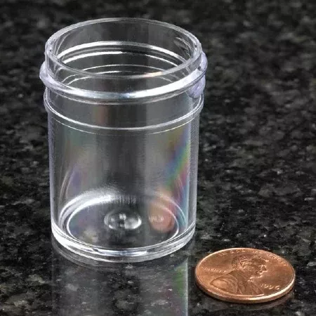Globe Scientific Jar Wide Mouth Polypropylene 7.5 mL - M-935556-3214 - Case of 2783