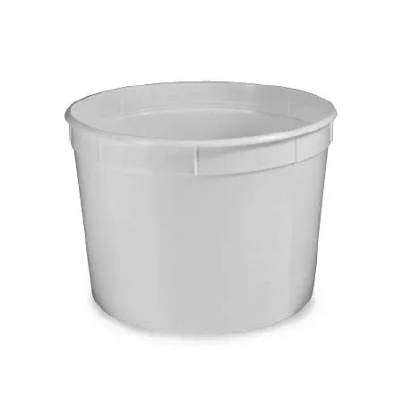 Globe Scientific Lab Storage Container General Purpose Pail Polyethylene 64 oz. - M-537795-4748 - Case of 150