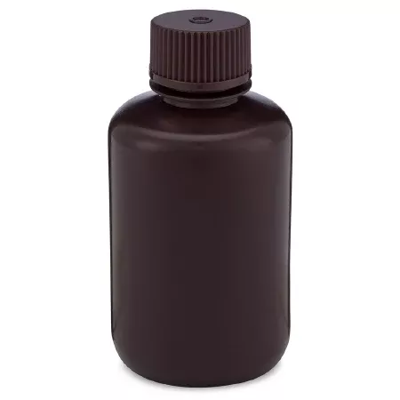Globe Scientific Laboratory Bottle Diamond RealSeal™ Narrow Mouth / Round HDPE / Polypropylene Closure 30 mL (1 oz.) - M-1133366-914 - Pack of 12