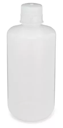Globe Scientific Laboratory Bottle Diamond RealSeal™ Narrow Mouth / Round LDPE 1,000 mL (32 oz.) - M-1133401-2263 - Pack of 6