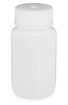Globe Scientific Laboratory Bottle Diamond RealSeal™ Round / Wide Mouth HDPE 125 mL (4 oz.) - M-1133391-1272 - Pack of 12