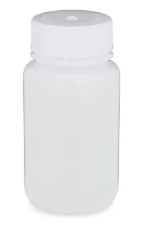 Globe Scientific Laboratory Bottle Diamond RealSeal™ Round / Wide Mouth LDPE 125 mL (4 oz.) - M-1133404-1012 - Pack of 12