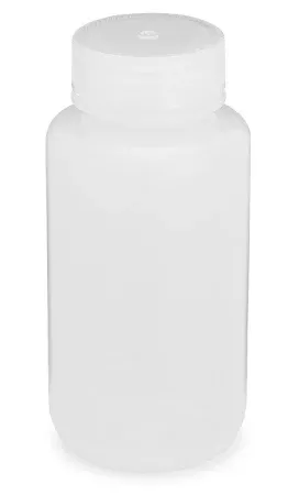 Globe Scientific Laboratory Bottle Diamond RealSeal™ Round / Wide Mouth LDPE 250 mL (8 oz.) - M-1133405-3977 - Pack of 12