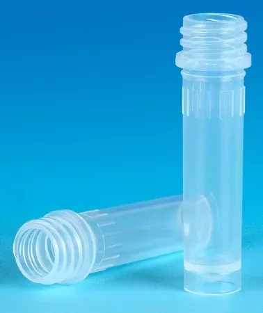 Globe Scientific Microcentrifuge Tube Conical Bottom, Skirted Plain 2 mL Without Color Coding Without Closure Polypropylene Tube - M-1120195-662 - Bag of 1000