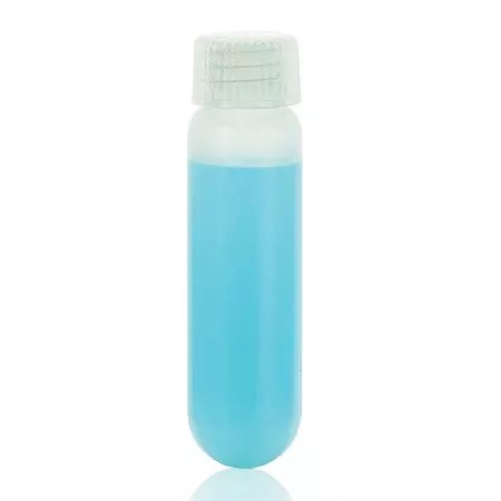 Globe Scientific Oakridge Centrifuge Tube Round Bottom Plain 30 mL Without Color Coding Attached Screw Cap Polypropylene Tube - M-1133428-4589 - Bag of 12