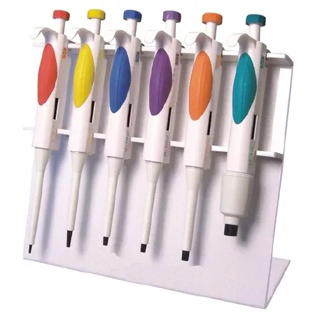 Globe Scientific Pipette Stand White Acrylic For Diamond and Diamond Pro Pipettors - M-681801-4866 | Each