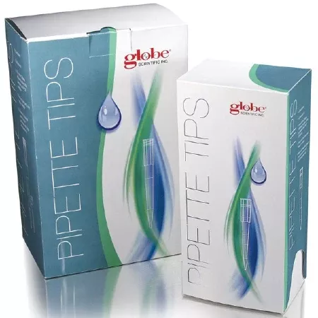 Globe Scientific Pipette Tip 0.1 to 10 µL Graduated Sterile - M-1114635-4806 - Box of 960