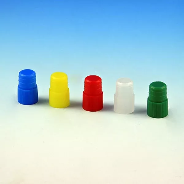 Globe Scientific Plug Cap Yellow For 12 mm Tube - M-891885-1171 - Box of 1000