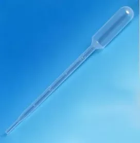 Globe Scientific Transfer Pipette 5 mL 0.5 mL Graduation Increments NonSterile - M-1003391-2757 - Case of 5000