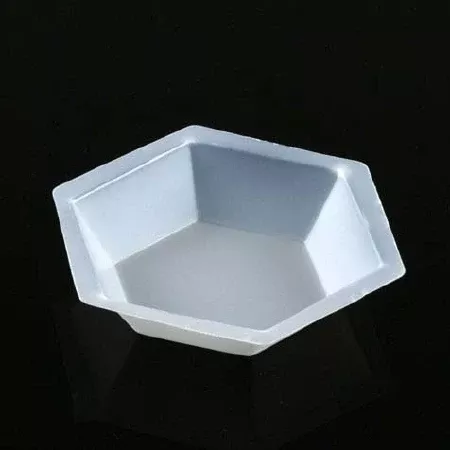 Globe Scientific WEIGHING DISH, ANTISTATIC HEXAGONAL PLAS 200ML (500/CS) - M-1026429-4653 - Case of 500