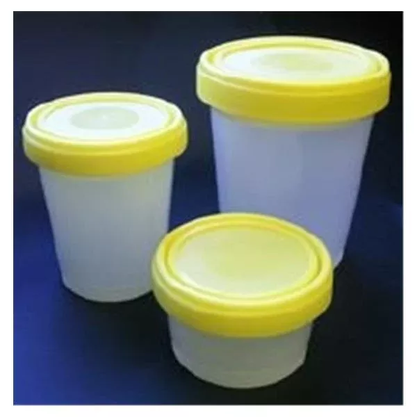 Globe ScientificContainer Histology 3-1/2x2-1/4" 250mL Clr PP Scrw Cp 100/Ca