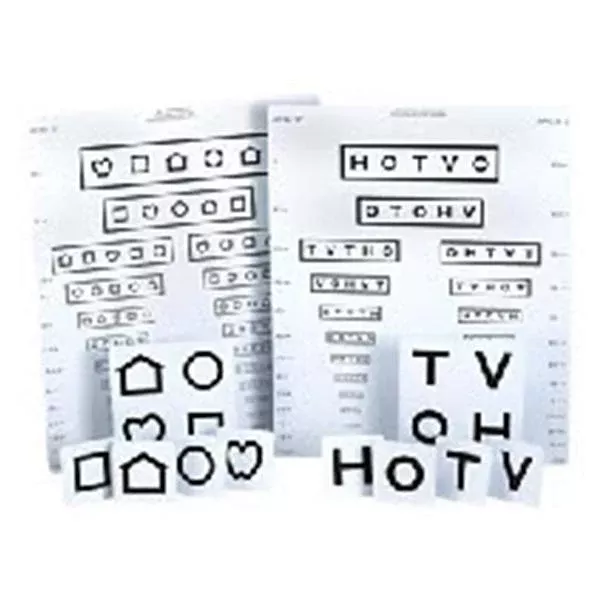 Good-Lite Chart Vision Testing 10' Testing Distance 17x21" Ea