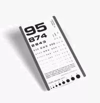 Graham-Field Eye Chart Grafco 14 Inch Measurement Acuity Test - M-125899-1461 | Each